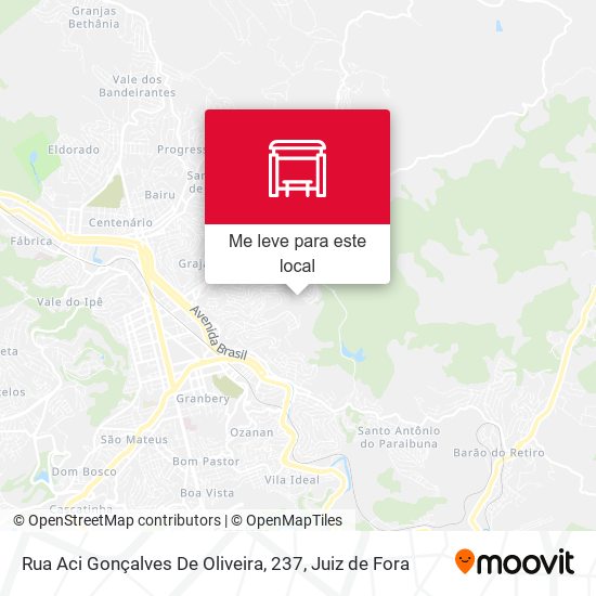 Rua Aci Gonçalves De Oliveira, 237 mapa