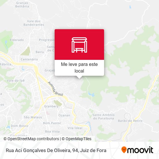Rua Aci Gonçalves De Oliveira, 94 mapa