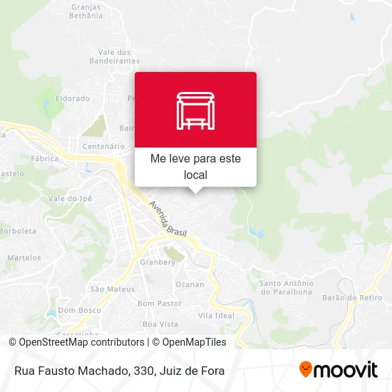 Rua Fausto Machado, 330 mapa