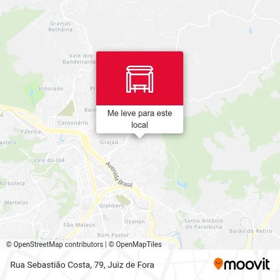 Rua Sebastião Costa, 79 mapa