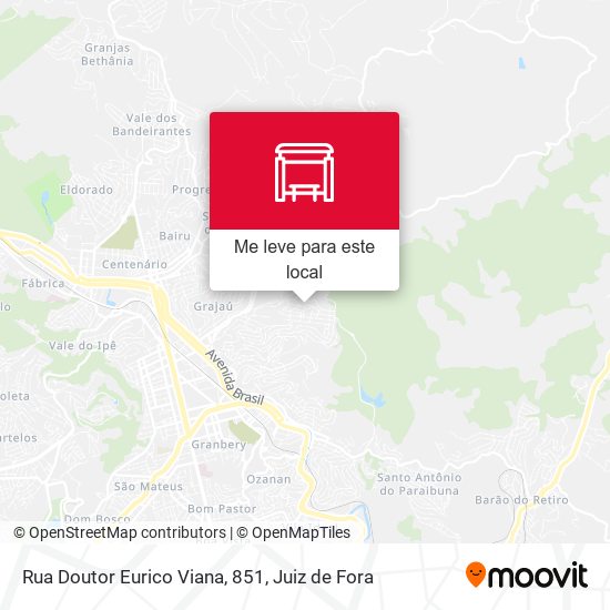Rua Doutor Eurico Viana, 851 mapa