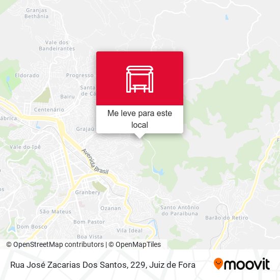 Rua José Zacarias Dos Santos, 229 mapa