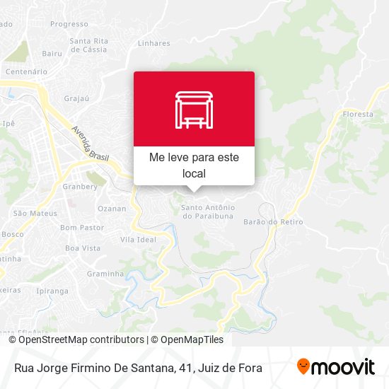 Rua Jorge Firmino De Santana, 41 mapa