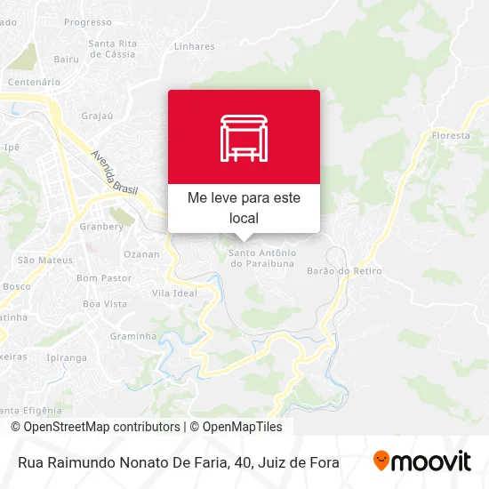 Rua Raimundo Nonato De Faria, 40 mapa