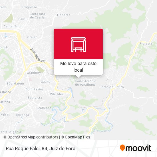Rua Roque Falci, 84 mapa