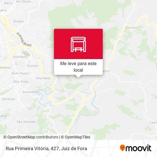 Rua Primeira Vitória, 427 mapa