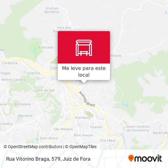 Rua Vitorino Braga, 579 mapa