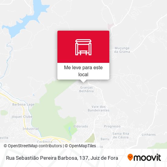 Rua Sebastião Pereira Barbosa, 137 mapa