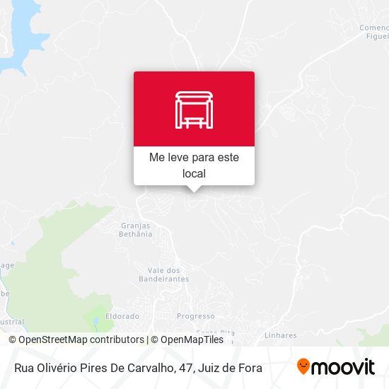 Rua Olivério Pires De Carvalho, 47 mapa