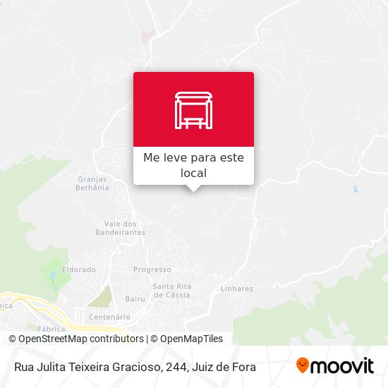 Rua Julita Teixeira Gracioso, 244 mapa