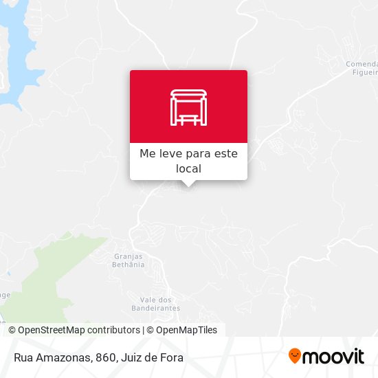 Rua Amazonas, 860 mapa