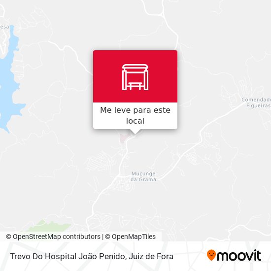Trevo Do Hospital João Penido mapa