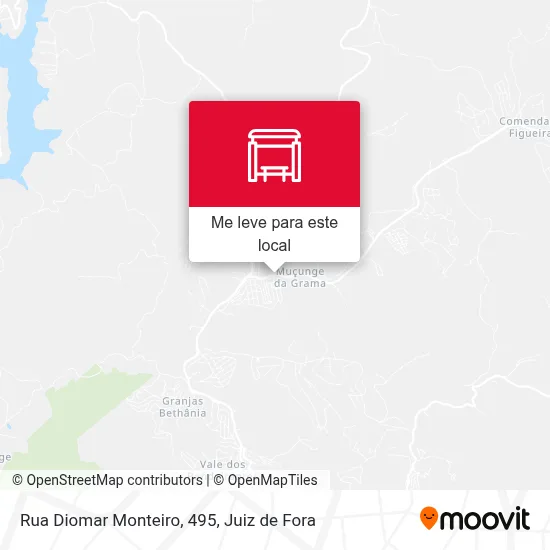 Rua Diomar Monteiro, 495 mapa