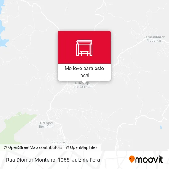 Rua Diomar Monteiro, 1055 mapa