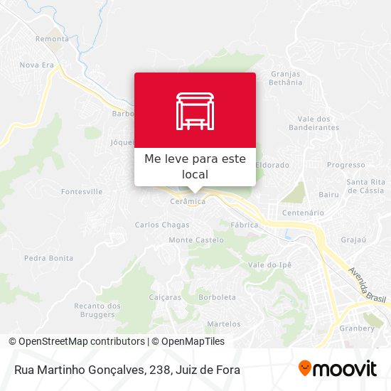 Rua Martinho Gonçalves, 238 mapa