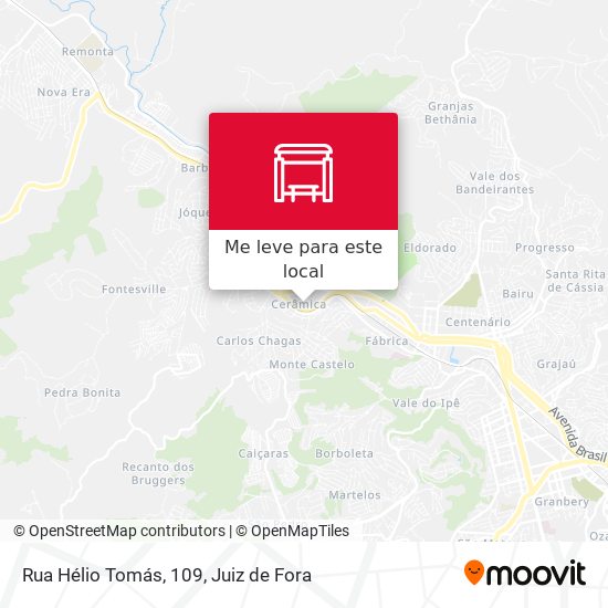 Rua Hélio Tomás, 109 mapa