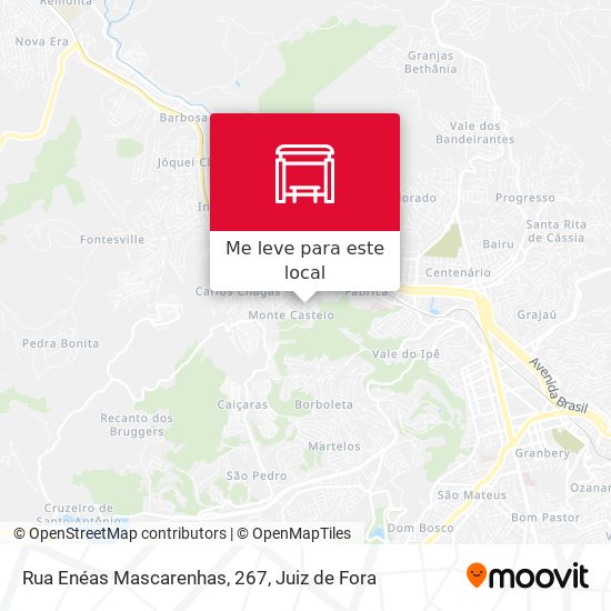 Rua Enéas Mascarenhas, 267 mapa