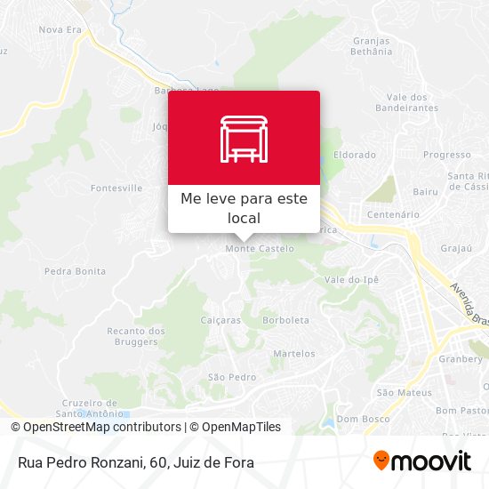 Rua Pedro Ronzani, 60 mapa