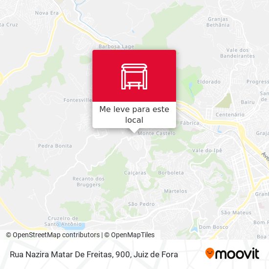 Rua Nazira Matar De Freitas, 900 mapa
