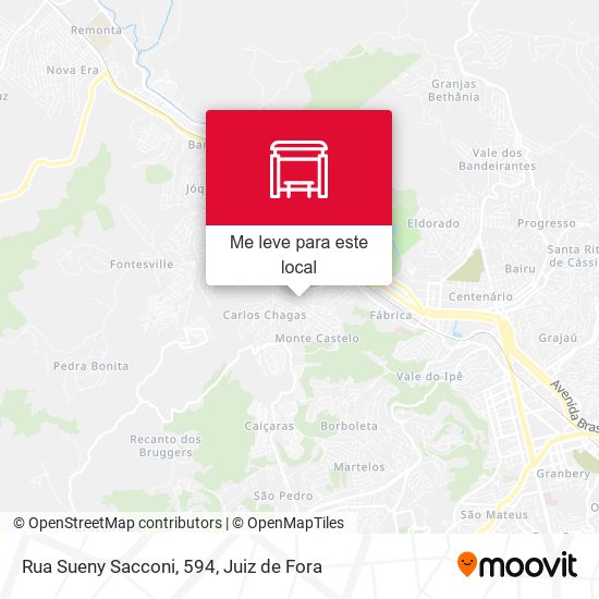 Rua Sueny Sacconi, 594 mapa