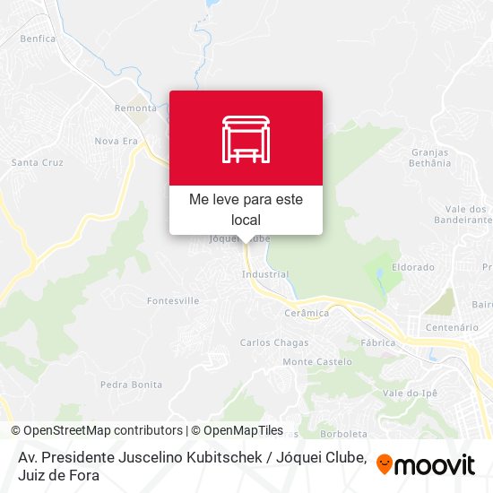 Av. Presidente Juscelino Kubitschek / Jóquei Clube mapa