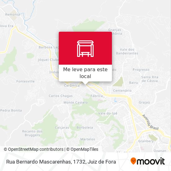 Rua Bernardo Mascarenhas, 1732 mapa