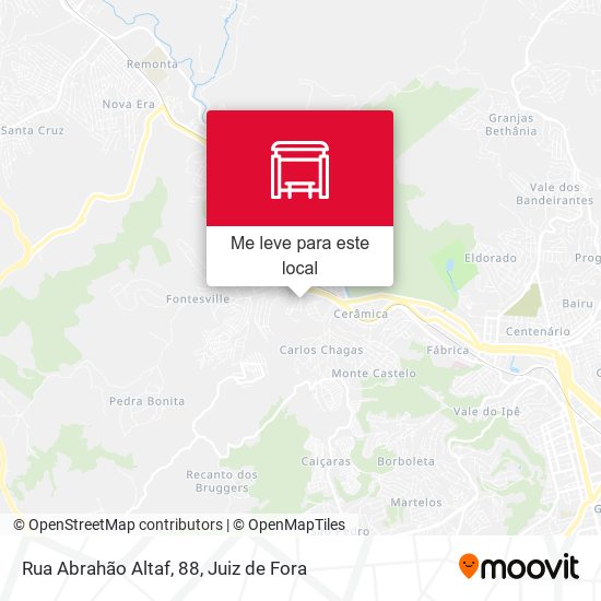 Rua Abrahão Altaf, 88 mapa
