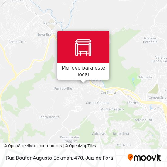 Rua Doutor Augusto Eckman, 470 mapa