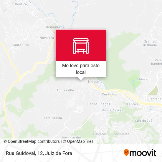 Rua Guidoval, 12 mapa