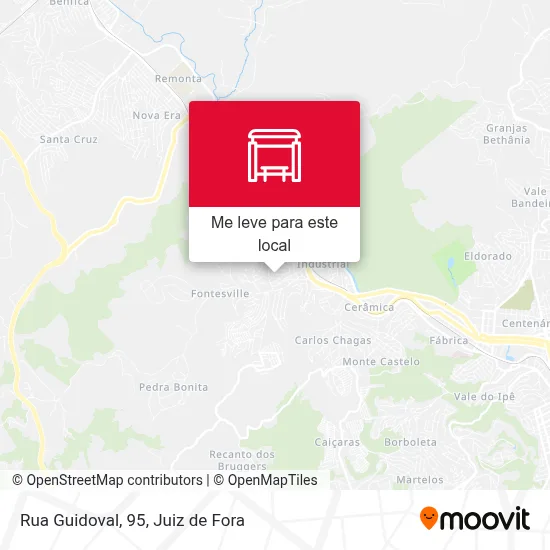Rua Guidoval, 95 mapa