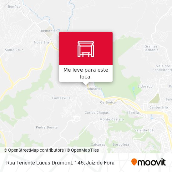 Rua Tenente Lucas Drumont, 145 mapa