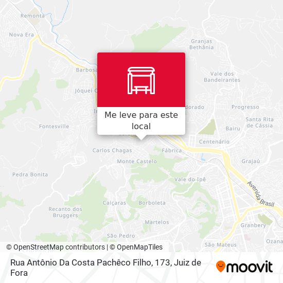 Rua Antônio Da Costa Pachêco Filho, 173 mapa