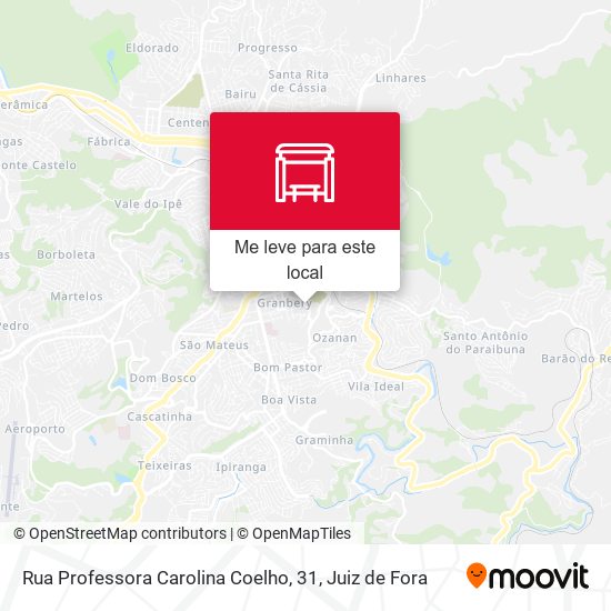 Rua Professora Carolina Coelho, 31 mapa