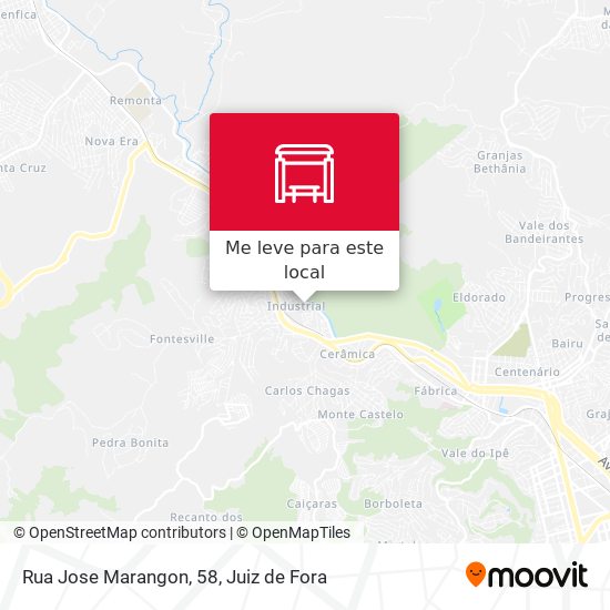 Rua Jose Marangon, 58 mapa