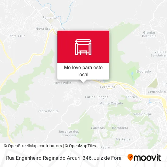Rua Engenheiro Reginaldo Arcuri, 346 mapa