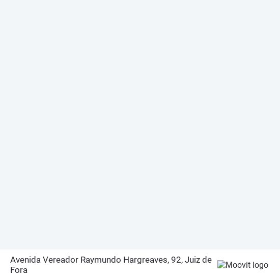 Avenida Vereador Raymundo Hargreaves, 92 mapa
