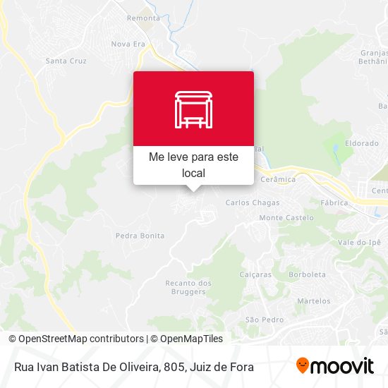 Rua Ivan Batista De Oliveira, 805 mapa