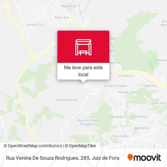 Rua Venina De Souza Rodrigues, 285 mapa