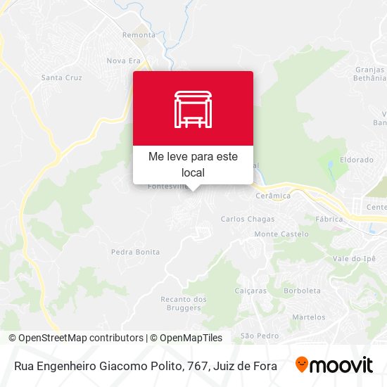 Rua Engenheiro Giacomo Polito, 767 mapa