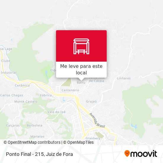 Ponto Final - 215 mapa