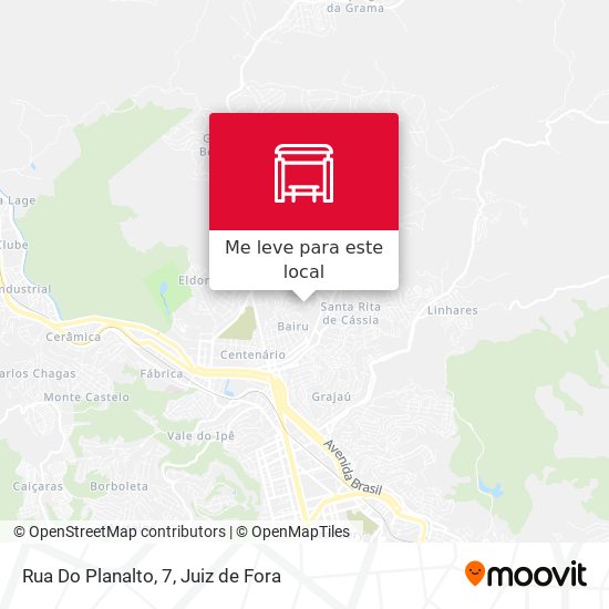 Rua Do Planalto, 7 mapa