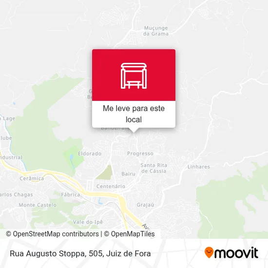 Rua Augusto Stoppa, 505 mapa