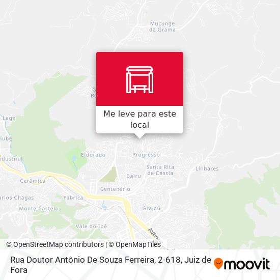 Rua Doutor Antônio De Souza Ferreira, 2-618 mapa