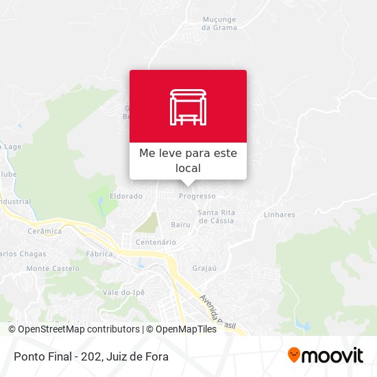 Ponto Final - 202 mapa