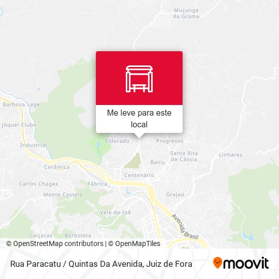 Rua Paracatu / Quintas Da Avenida mapa