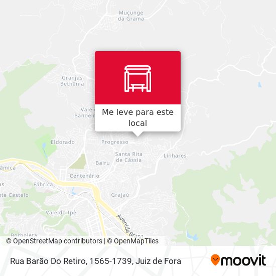 Rua Barão Do Retiro, 1565-1739 mapa