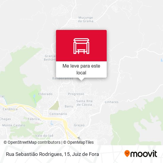 Rua Sebastião Rodrigues, 15 mapa