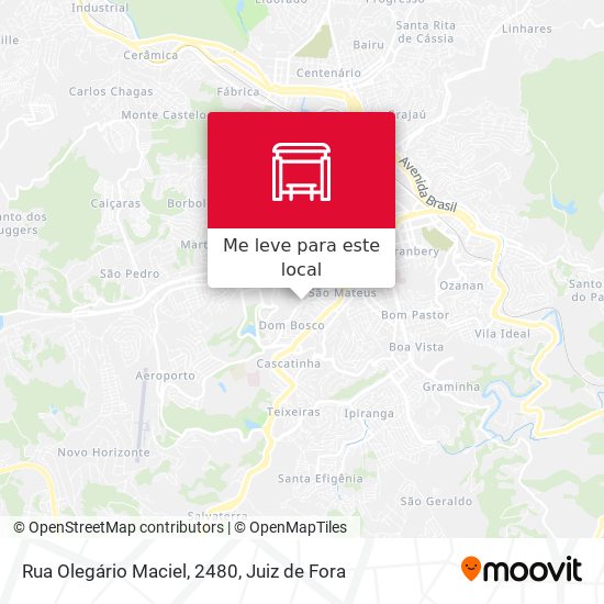 Rua Olegário Maciel, 2480 mapa