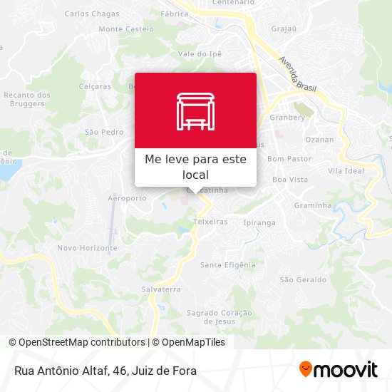 Rua Antônio Altaf, 46 mapa