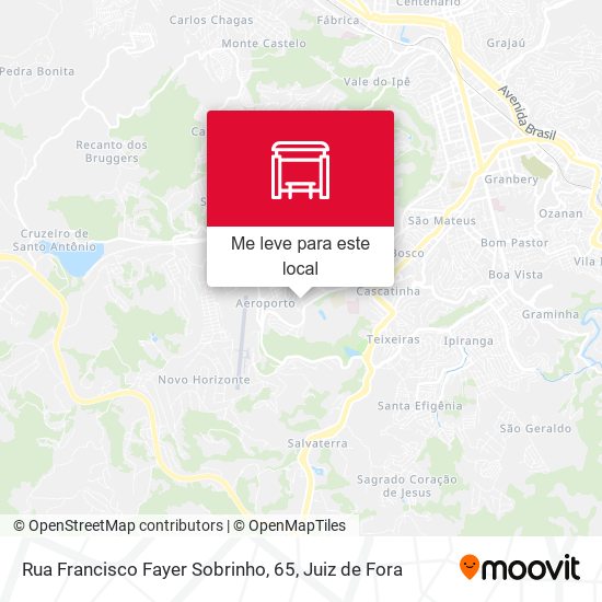 Rua Francisco Fayer Sobrinho, 65 mapa